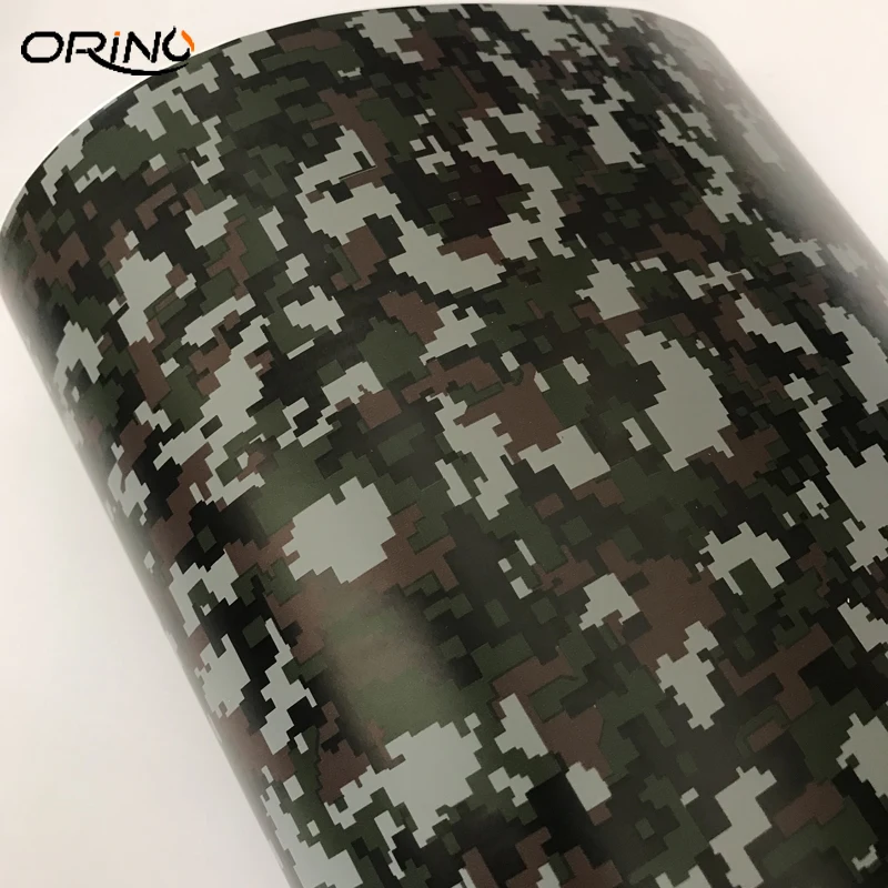 Digital Green Vinyl Wrap Sticker-1