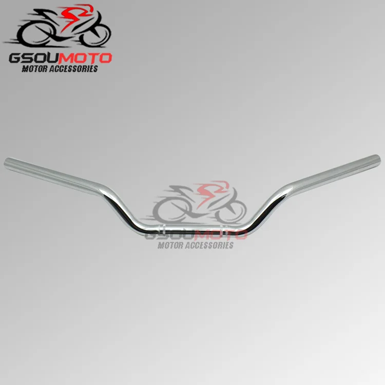 Руль для мотоцикла 25 мм черный/хром Yamaha DragStar V star XVS 400 650 DS 1100 1300 XVS400 XVS650 XVS1300|Руль