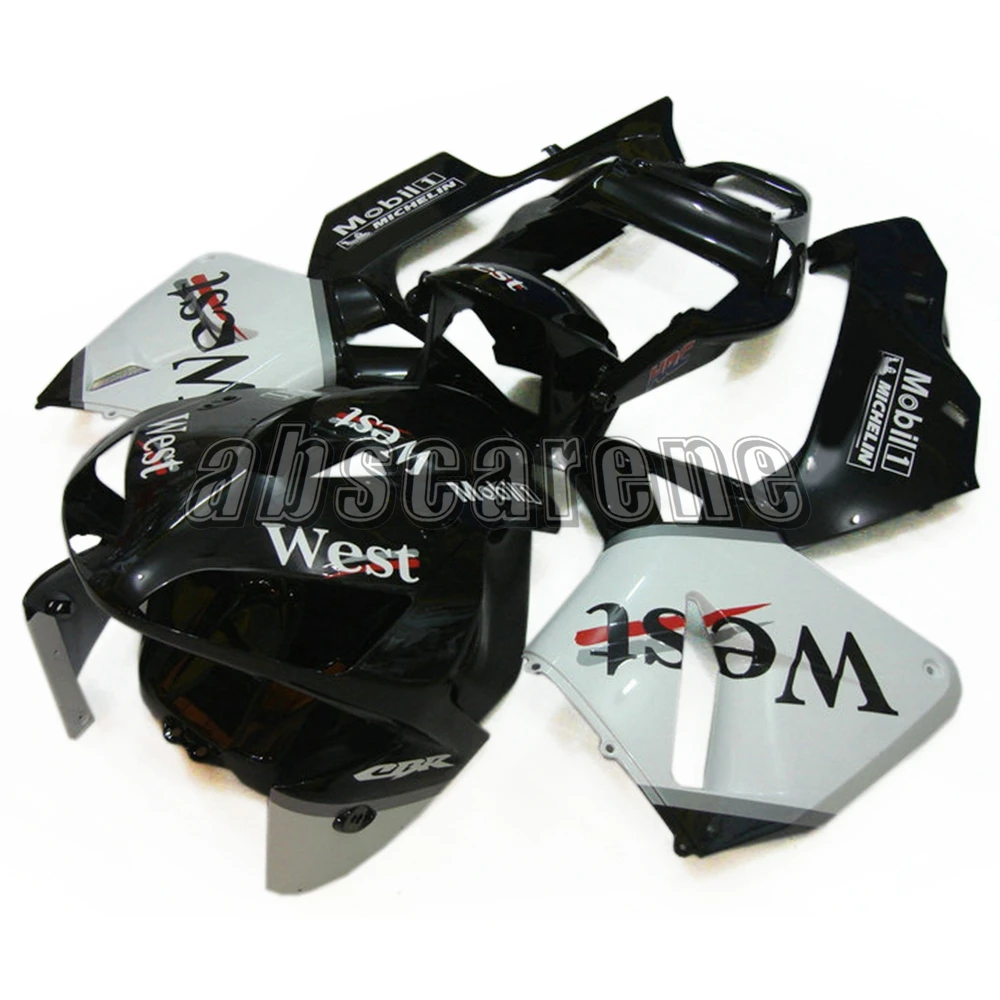 Полный обтекатели для Honda CBR600RR 2003 2004 CBR 600 RR 03 04 CBR 600RR ABS пластиковые детали для мотоцикла кузов Запад черный белый капоты