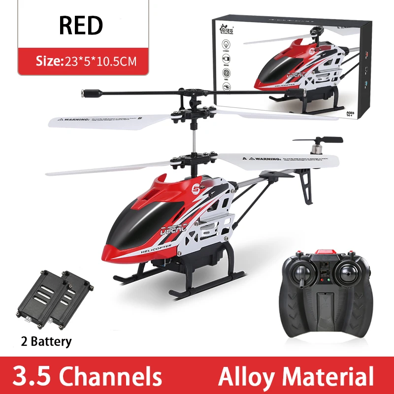 remote control helicopter for adults DEERC RC Helicopter 2.4G Aircraft 3.5CH 4.5CH RC Plane With Led Light Anti-collision Durable Alloy Toys For Beginner Kids Boys top RC Helicopters RC Helicopters