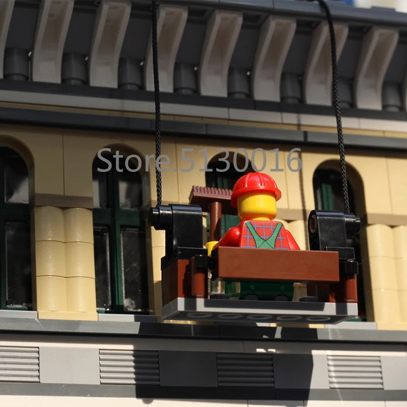 15005, серия Street View Creator, Grand emperium, строительные блоки, 2182 шт., игрушки, совместимые с bela 10211