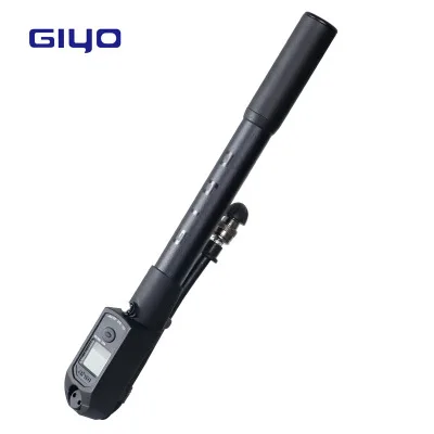 GS411 GIYO 300PSI цифровой электронный велосипедный насос передняя вилка труба Многофункциональный велосипедный насос 300 psi алюминиевый корпус - Цвет: GS411