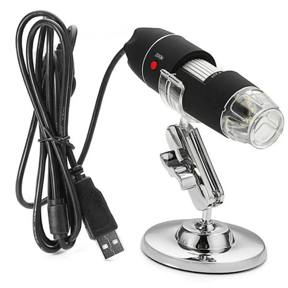 Портативный USB Цифровой Микроскоп USB X4 Универсальный кронштейн 1600X ручной многофункциональный функциональный