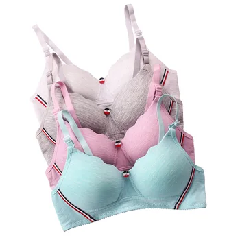 

Teenage Girl Underwear Puberty Young Girls Small Bras Children Teens Training Bra for Kids Teenagers Lingerie Cotton