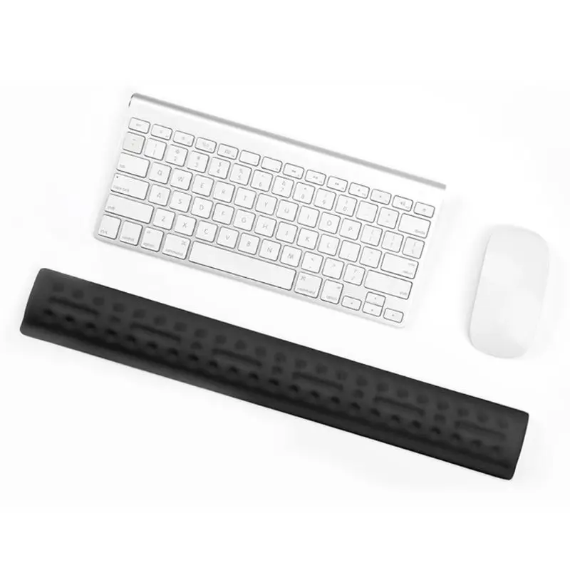 

Porous Soft Mouse Pad Ergonomic Memory Mechanical Keyboard Rubber Wrist Rest Pad for GH60 Poker Filco 87 104