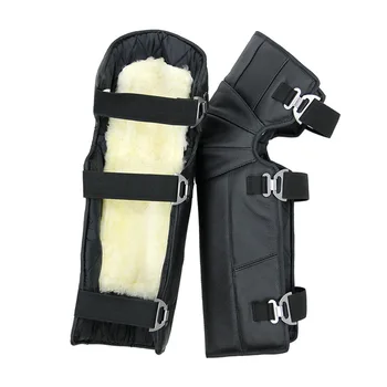 

1 Pair of Unisex Kneepads Durable Practical Windproof Waterproof Protector for Winter Motorcycling