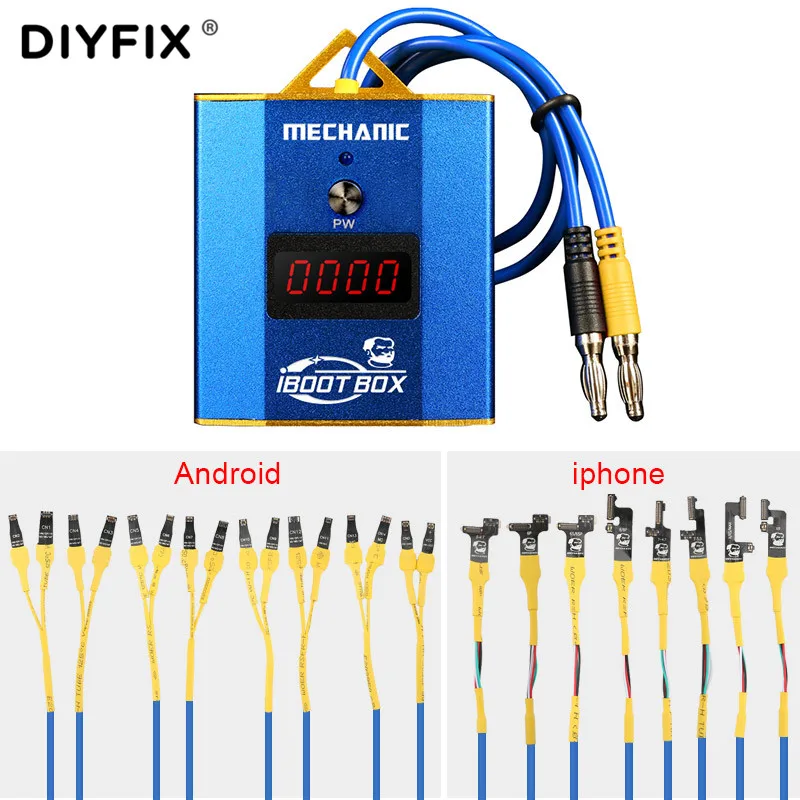  MECHANIC iBoot Box Power Supply Cable for iPhone 6P/6S/6SP/7P/8P/XR/Xs Max Android Boot Line Mother