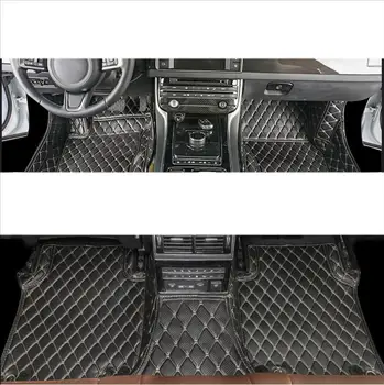 

for leather car floor mat for jaguar xe 2015 2016 2017 2018 2019 2020 rug carpet accessories interior trims styling