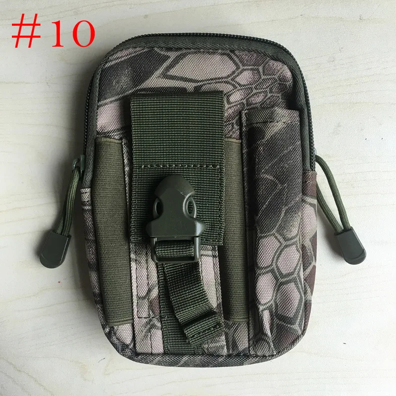 Мужская тактическая Сумка Molle, поясная сумка, маленький карман, военная поясная сумка, сумка для бега, сумка для путешествий, походная сумка, инструмент для улицы - Цвет: 10