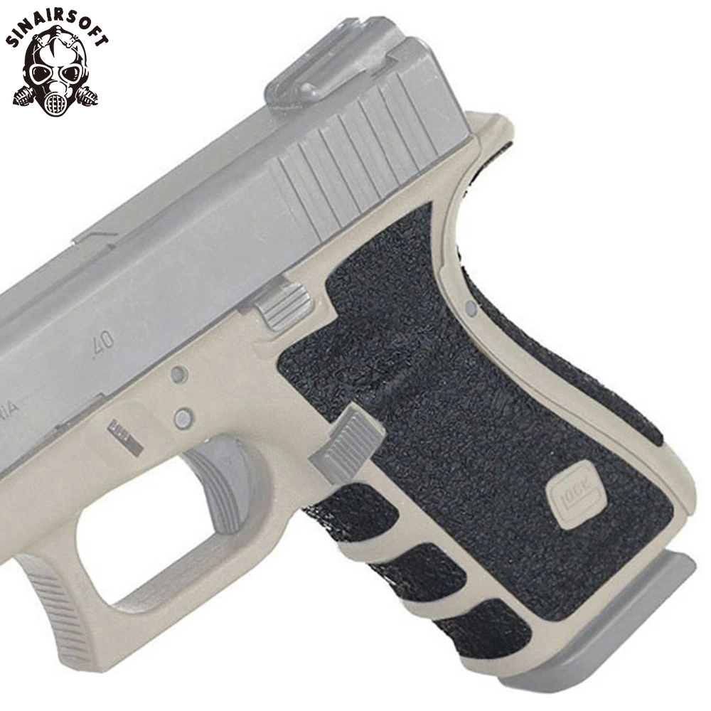 Нескользящая резиновая текстурная лента перчатка для Glock 17 19 20 21 22 25 26 27 33 чехол