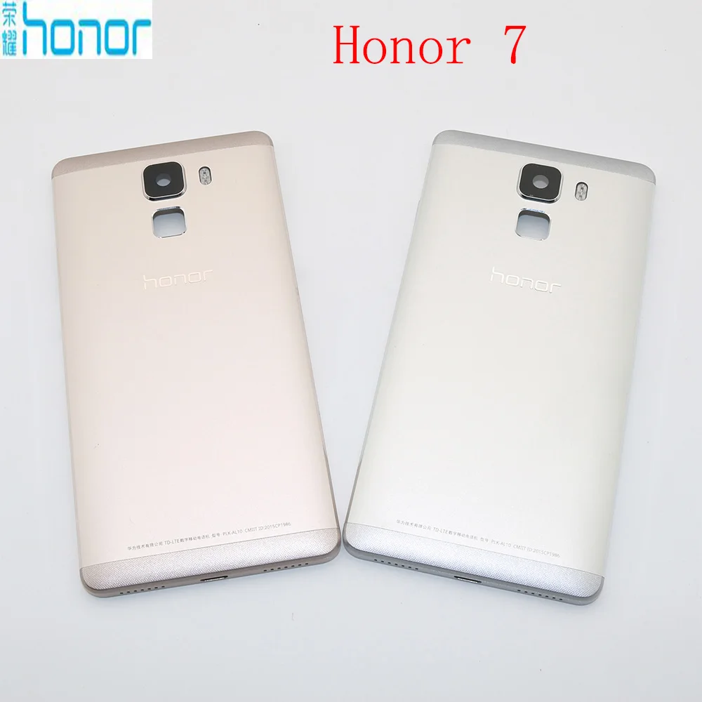 Металлический чехол для huawei Honor 7, задний корпус, задняя крышка для Honor 7, запасная часть