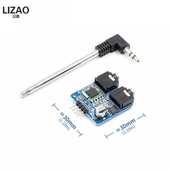 

official TEA5767 FM Stereo Radio Module for 76-108MHZ With Free Cable Antenna
