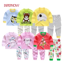 Г. Осенние пижамы для девочек комплект одежды для маленьких девочек, одежда для сна пижамы с длинными рукавами, Infantil, комплект хлопковой одежды для сна для мальчиков, SY-CZX4