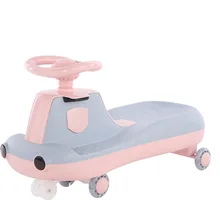 Четырехколесный детский крутящийся автомобиль, музыкальный yoyo mute flash wheel, детский скутер, балансировочный автомобиль