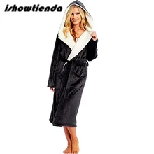 Женские пижамы, пижама mujer verano, зимняя плюшевая удлиненная шаль, банный халат, домашняя одежда, длинный рукав, карман, пояс, халат, пальто