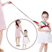 Популярные Детские вожжи с защитой от потери запястья, поводок для прогулок, удобный в использовании для детей