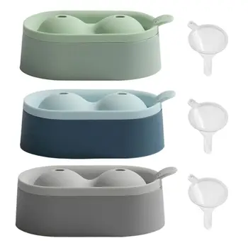 

1.97inch 2 Large Sphere Mold Silicone Ice Cube Trays 449C