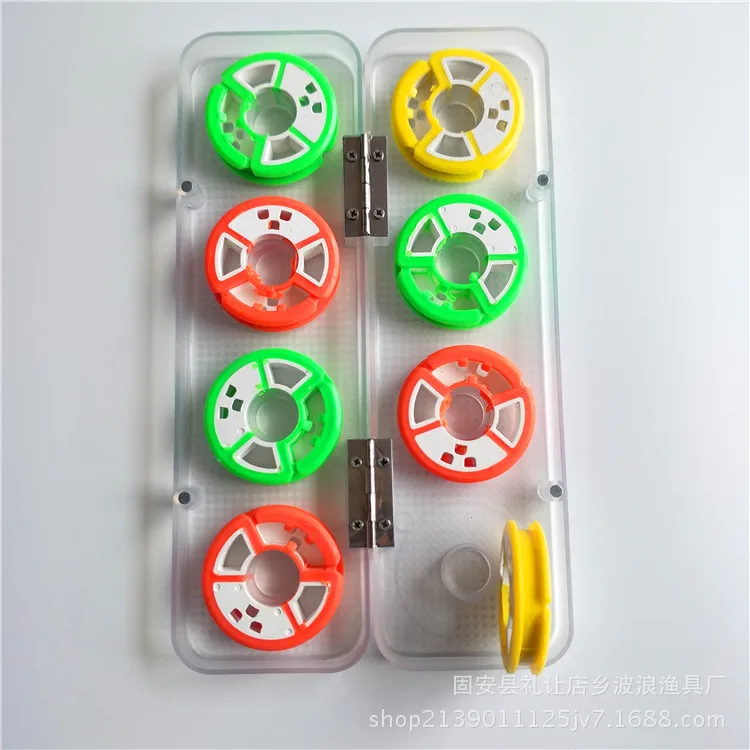 

Principal Line Box Silica Gel Main Thread Reel 8-Axis 12 Axis 16 Axis Line Group Angling Supplies