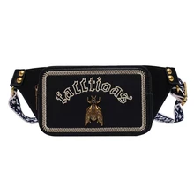 Новинка, брендовая поясная сумка в виде пчелы, Женская широкополосная модная дизайнерская Водонепроницаемая нагрудная сумка унисекс, поясная сумка, Женская поясная сумочка, сумки через плечо