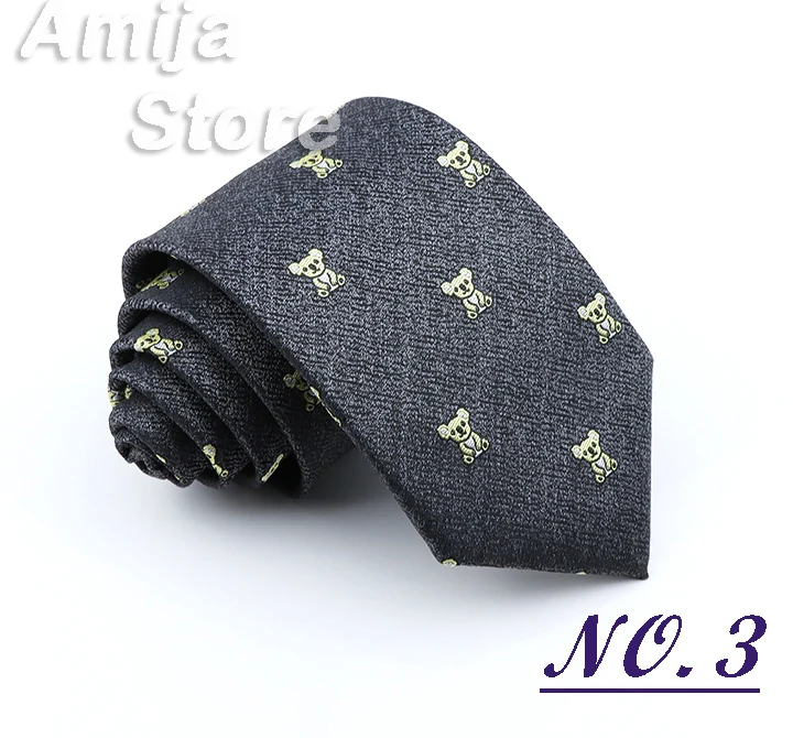Marke Neue männer 8CM Krawatte Klassische Mode Krawatten Luxus Geschenk Für Mann Jacquard Woven Zubehör Täglichen Tragen Krawatte hochzeit Party – Detail 6