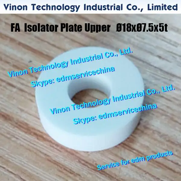 

M311 Isolator Plate Upper Ø18xØ7x5tmm. M311-1 Isolator Plate Upper Ø13xØ6x6tmm for FA,FA-S X054D308H03 X054D747H01 DA