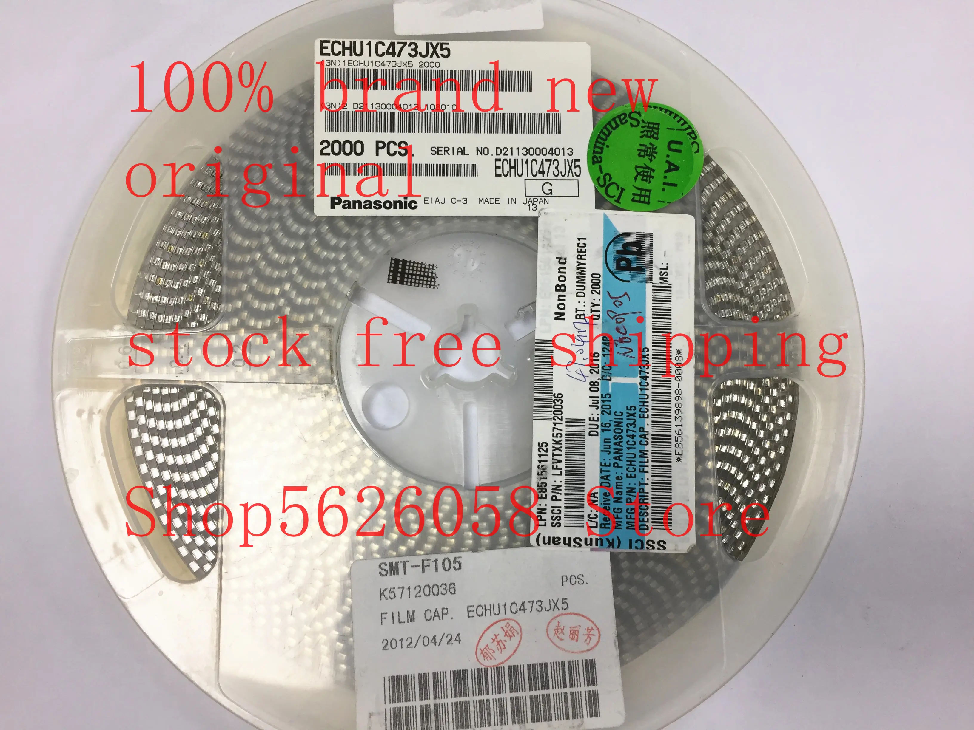 

ECHU1C473JX5 SMD 100% Новый оригинальный 50 шт./лот в наличии