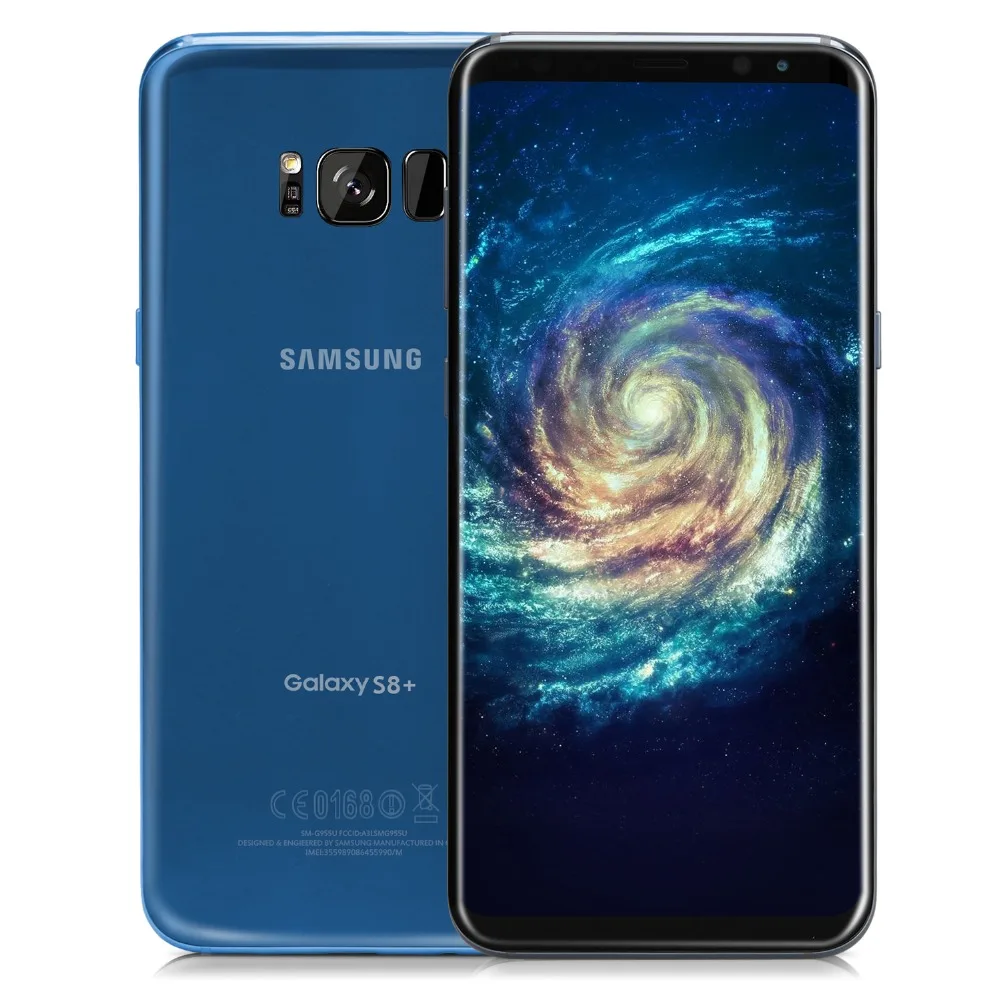 Новинка,, европейская версия, samsung Galaxy S8 plus S8+ G955FD, две sim-карты, 64 ГБ, мобильный телефон, 6,2 дюймов, 4 Гб ram, NFC, 4G LTE, Android, смартфон