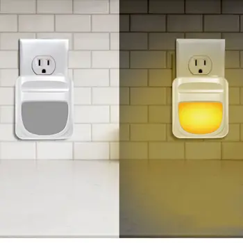 

Plug-in Night Light Body Induction Dimmable EU/US Plugs Bedroom Kitchen Stairs