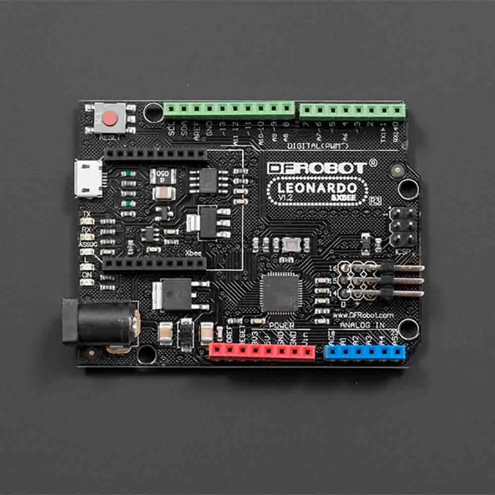 DFRduino   ũ Ʈѷ  Ʈѷ, Ƶ̳  ATmega32u4 Ĩ, Xbee  R3 ȣȯ
