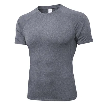Camisetas de running para hombre Camiseta de compresión de gimnasio Secado rápido Ropa deportiva elástica Parte superior 629 3