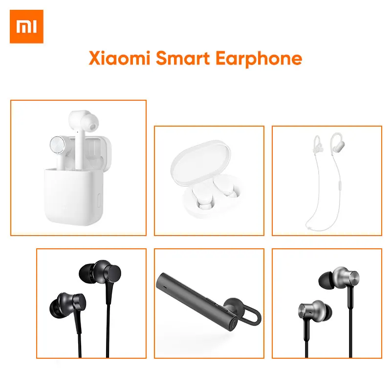 Xiaomi Original Wholesale Earphone Mi Smart TWS Wireless Wired Bluetooth Sports Sets For Moblie Phone Ai Control | Электроника