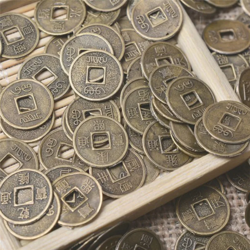 100 шт антикварная коллекция богатства денег подарок хороший приносящий удачу