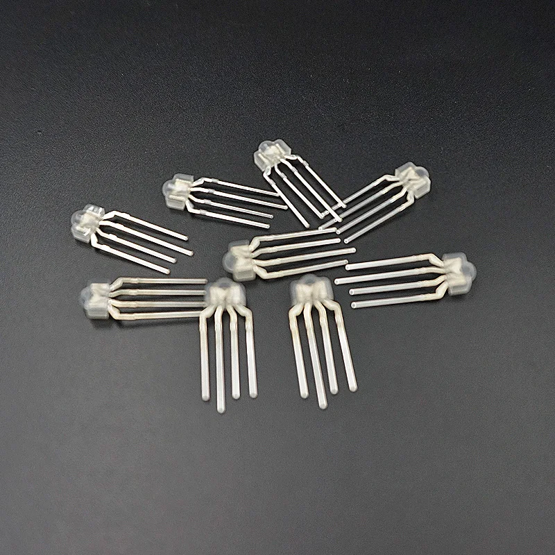 10 шт./упак. механическая клавиатура RGB LED 4pin ламсветильник для kailh OTM Gateron Greetech