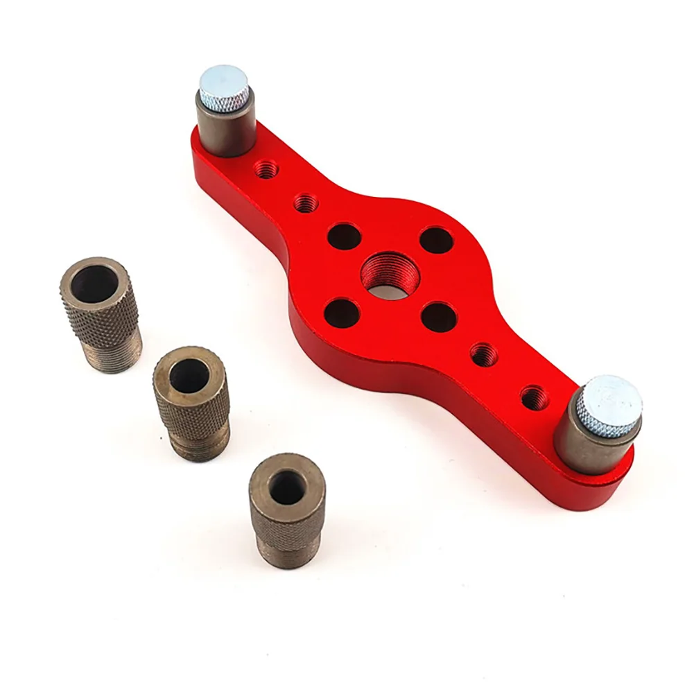 

Vertical Hole Jig Wood Dowel Hole Drilling Guide Jig Drill Bit Kit Woodworking Drilling Locator 6/8/10mm