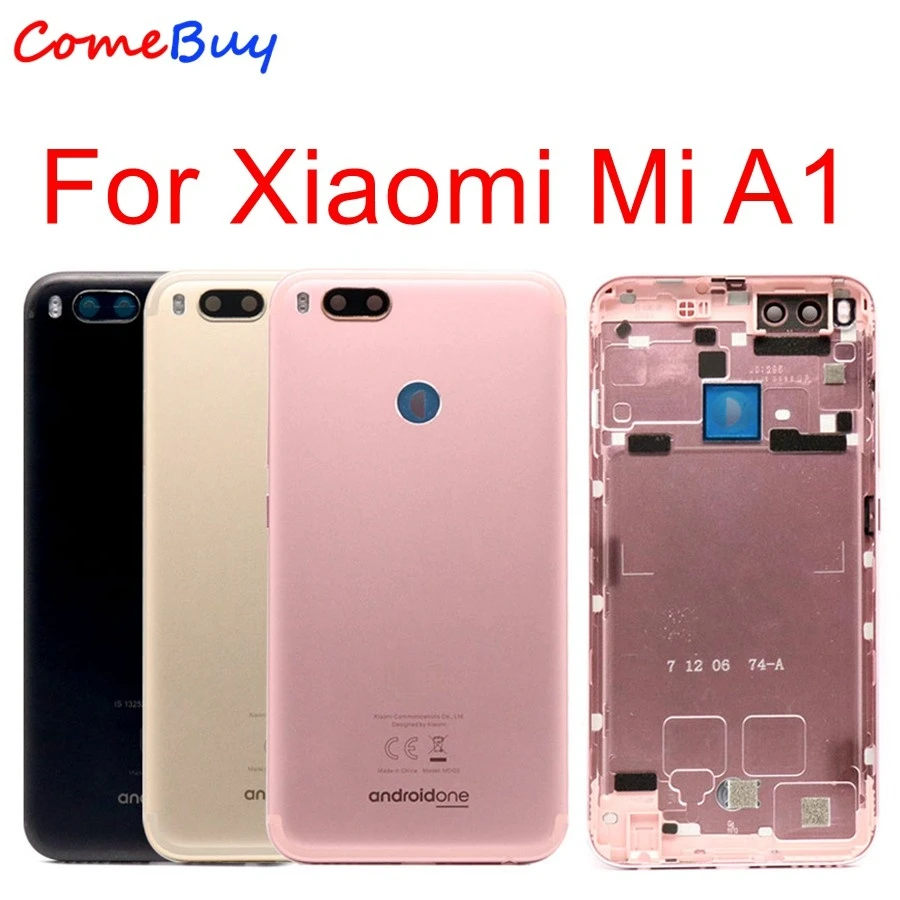 Задняя панель для телефона Xiaomi Mi 5X A1 с кнопкой регулировки громкости Comebuy металл