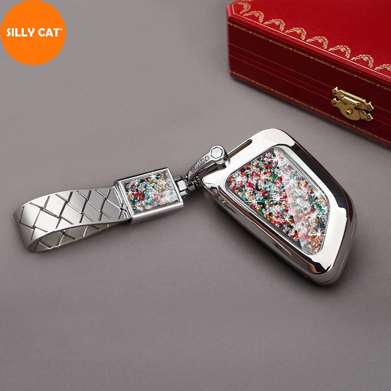 

Car Key Case Cover Fob Keychain Suit For BMW 2 3 5 7 Series 6GT X1 X3 X5 X6 F45 F46 G20 G30 G32 G11 G12 F48 G01 F15 F85 F16 F86