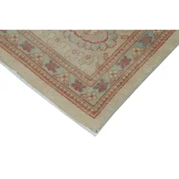 

266x364 Cm Beige Handmade Oushak Rug-9x12 Ft