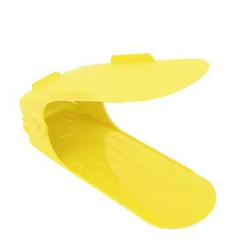 

1PCS Fashion Shoe Racks Stand for Double Storage Shoes Rack Convenient Shoebox Protective Shoes Organizer Stand Shelf Wholesale