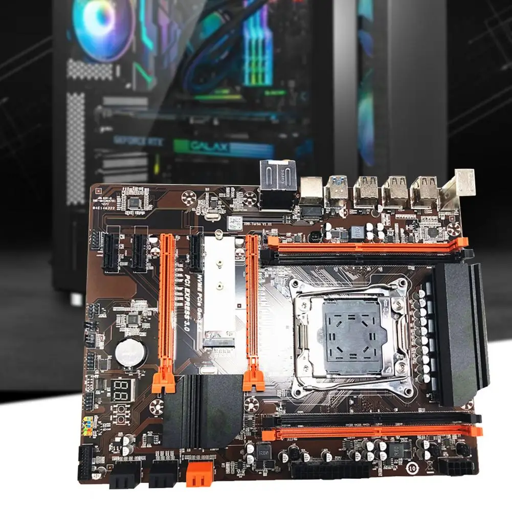 Placa-mãe Útil Lga 20113 m. Computador Mainboard X99 Lga 2011-3 Ddr4 Placa-mãe de Alta Eficiência Placa-mãe para notebook - Imagem 5