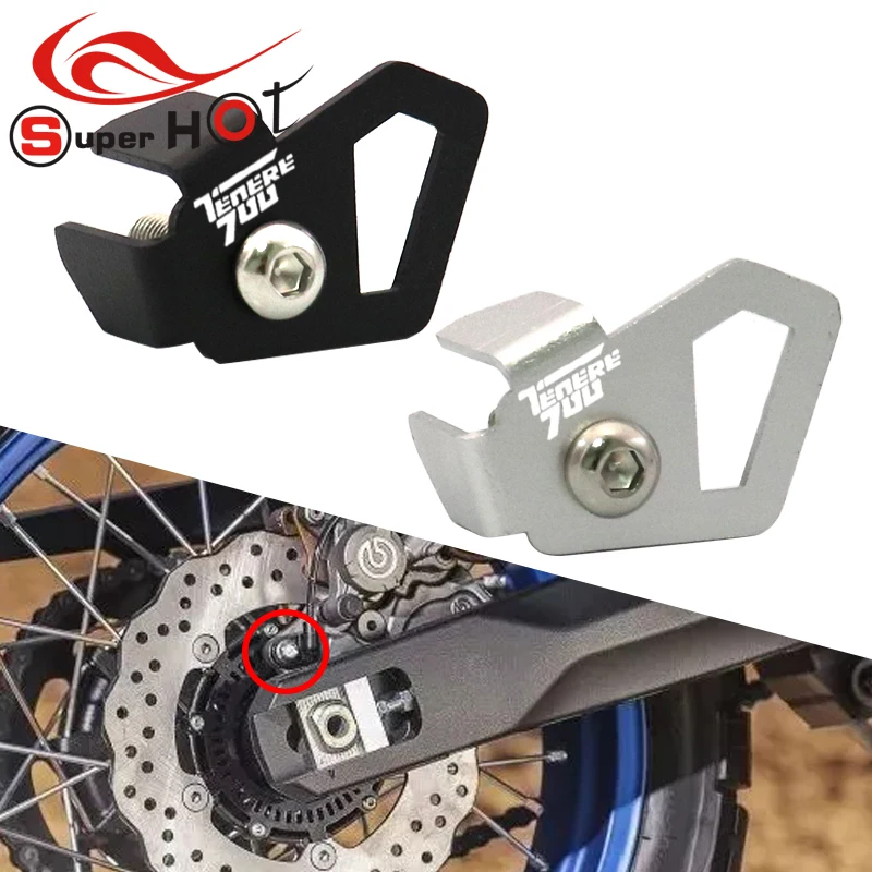 

For YAMAHA TENERE700 Tenere 700 XTZ690 XTZ 650 2019-2020 Motorcycle Accessories CNC Aluminum Rear ABS Sensor Cover Protector