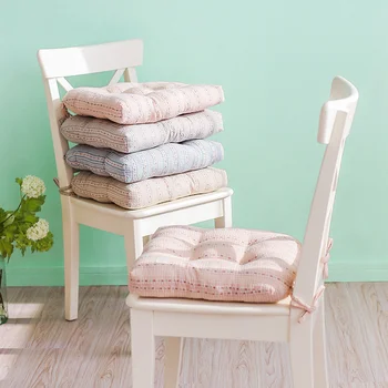 

Big Comfortable Cotton Seat Cushion Office Bar Chair Back Seat Cushions Sofa Pillow Buttocks Chair Cushion Home Office Decor