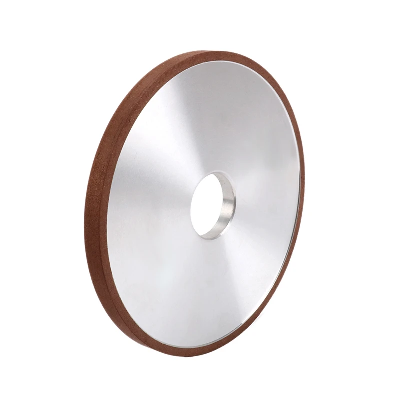 

150Mm Diamond Grinding Wheel Flat Resin Bond Grinder Disc for Milling Cutter Sharpener Abrasive Rotary Tool 150X32X10X4Mm 6Inch