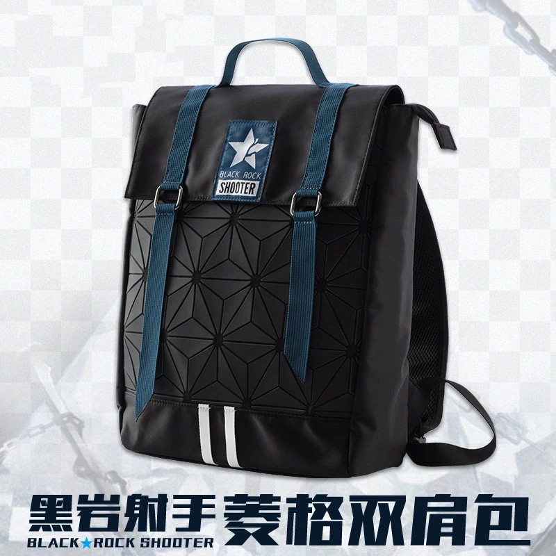 

Anime BLACK ROCK SHOOTER Cosplay Shoulders Bag Backpack Student Large-Capacity School Bag Fashion Travel Handbag Unisex Gifts