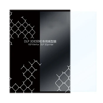 

5 Pcs Better Light Transmission Smooth Surface Resin 140x200mm 0.15-0.2mm Durable For LCD 3D Printer FEP Film