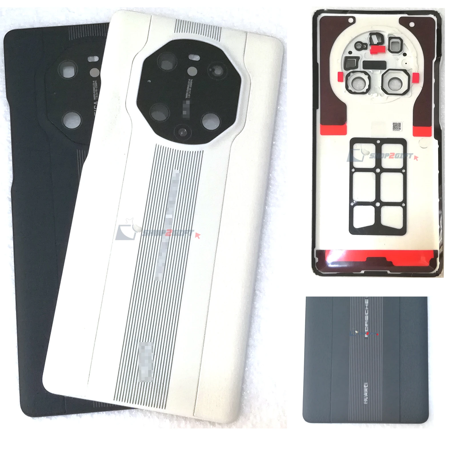 Per Huawei Mate 40 Rs Porsche Design Nop-An00 Alloggiamento Coperchio Batteria Porta Posteriore