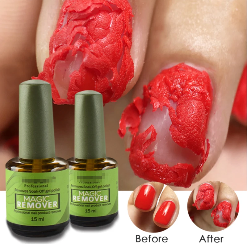 

Burst Magic Remove UV Gel Nail Polish Magic Remover Soak Off Nail Art Primer Acrylic Clean Degreaser for Nail Lacquer Dropship