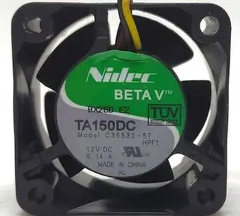 

40*40*28 TA150DC C35532-57 12V 0.14A 3 pin 1U server version double speed fan