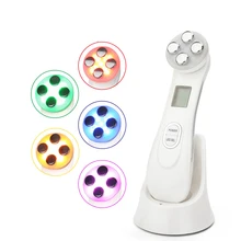 5в1 светодиодный фотон для лица, омоложение кожи, удаление морщин, RF& EMS, радиочастотная мезотерапия, Электропорация, ручка для красоты лица, радиочастотная