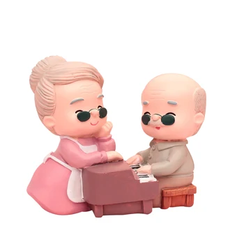 

Home Decoration Ornaments Birthday Cake Decoration Plug Old Man Old Lady Wedding Anniversary Decoration Wedding Auspicious Gift