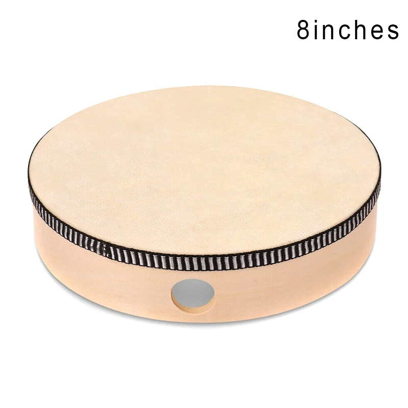 Деревянный ручной барабан детская ударная игрушка деревянная рама для детской